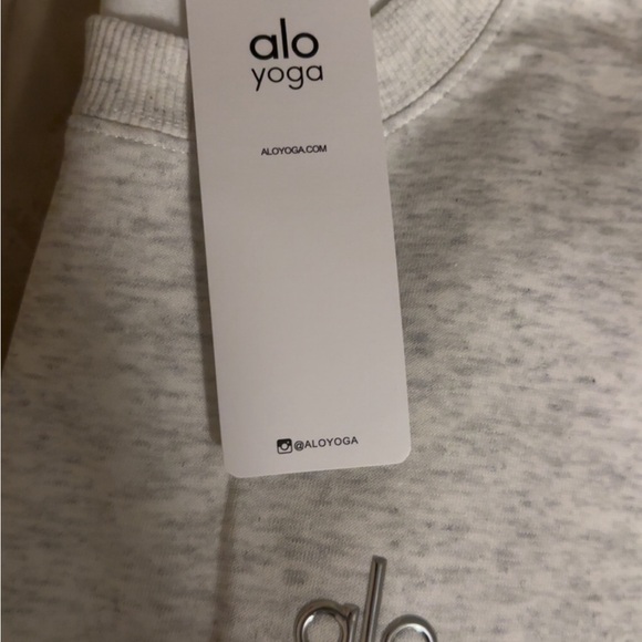 ALO Yoga Brown Crewneck Sweater - Picture 5 of 10